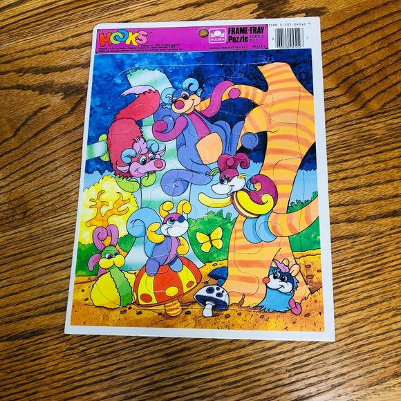 Golden Frame Tray Puzzle Hooks 1988 - Picture 3 of 9